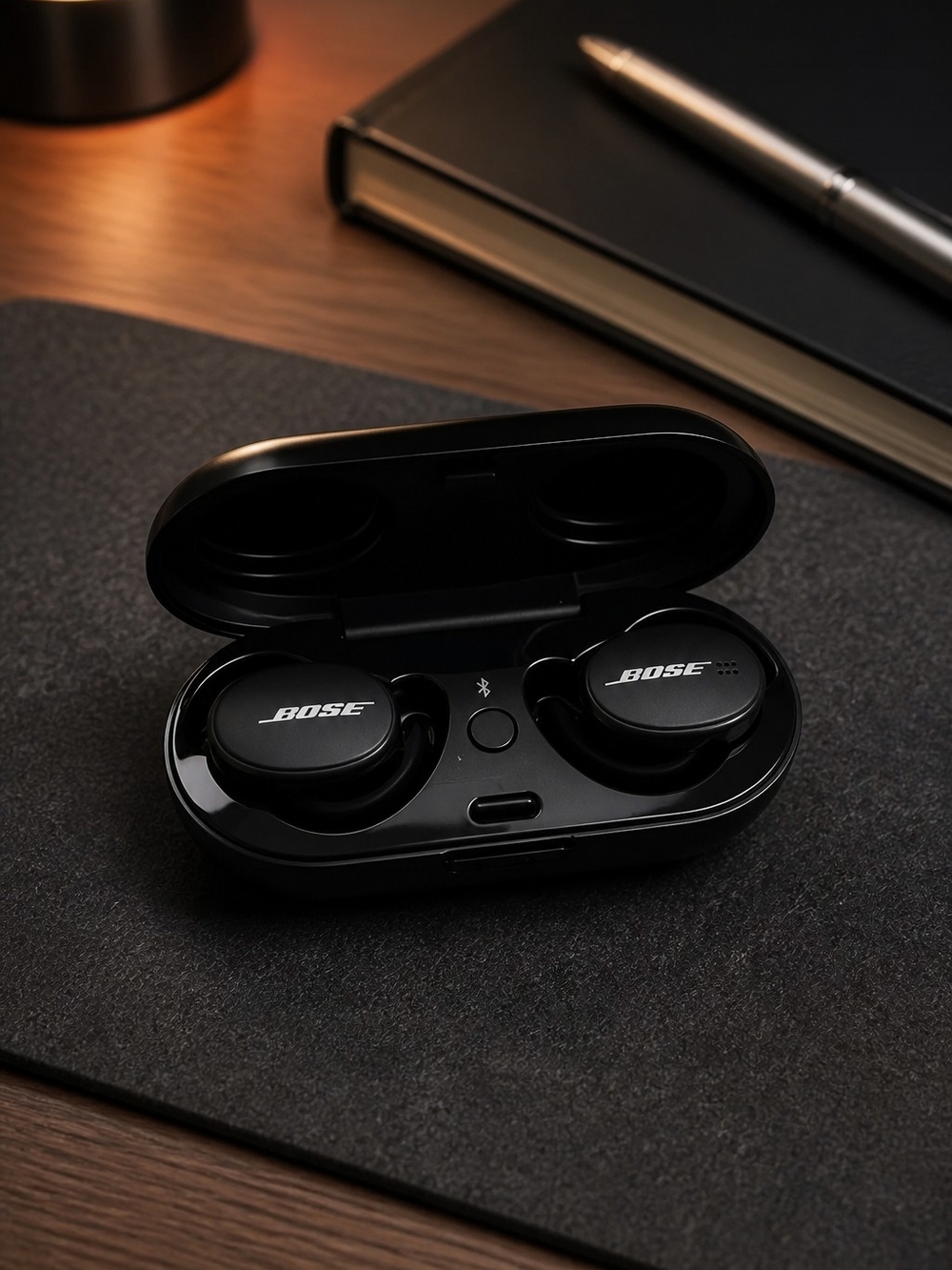Bose Black True Wireless Earbuds with Charging Case